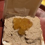 くわせ屋 - 白レバーのモナカ。