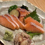 くわせ屋 - 北海道 時鮭のルイベ。