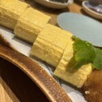 くわせ屋 - だし巻き卵 800円。