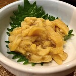 すし酒場 魚あるき - 「ほやの塩辛（税込￥440）」