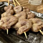 すし酒場 魚あるき - 「はつ(塩)（税込￥240）×3」