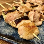 すし酒場 魚あるき - 「ねぎま(塩)（税込￥280）×3」