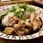 すし酒場 魚あるき - 「とり皮ポン酢（税込￥580）」