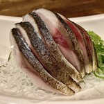 すし酒場 魚あるき - 「あぶりとろさばの刺身（税込￥990）」