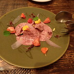 250539253 - 鹿肉のモルタデッラと自家製モッツアレラ