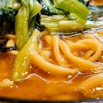 家系総本山 吉村家 - ラーメン並(近景)