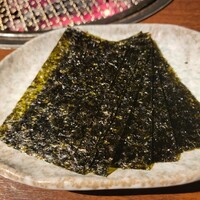 炭火焼肉 ふちおか - 韓国海苔　300円
