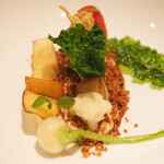 ラ・グランド・メゾンTOKYO - ランチコース 7865円 のお野菜の菜園仕立て