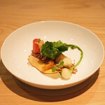 ラ・グランド・メゾンTOKYO - ランチコース 7865円 のお野菜の菜園仕立て