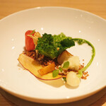 ラ・グランド・メゾンTOKYO - ランチコース 7865円 のお野菜の菜園仕立て