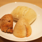 ラ・グランド・メゾンTOKYO - ランチコース 7865円 のパン3種類