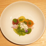 ラ・グランド・メゾンTOKYO - ランチコース 7865円 のトマトの花冠