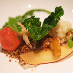 ラ・グランド・メゾンTOKYO - ランチコース 7865円 のお野菜の菜園仕立て