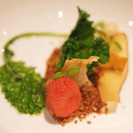 ラ・グランド・メゾンTOKYO - ランチコース 7865円 のお野菜の菜園仕立て