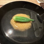 虎白 - 蒸しウニとれんこんのしんじょう