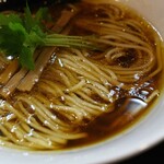 らぁ麺 飛鶏 - 地鶏そば（少な目）