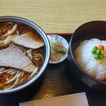 そば処 はらだ - 料理写真:カレー丼セット