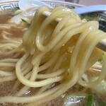 光明軒 - 加水高めのツルツル中細ストレート麺