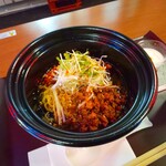 担担麺や 天秤 - 担担麺醤油味5辛