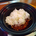 担担麺や 天秤 - 担担麺醤油味5辛