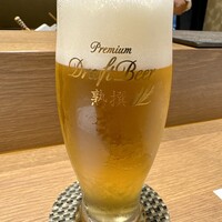 名駅 鮨 天野 - ビール