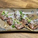 串焼キ カメチヨ・シャルボン - ハツゴマ塩焼き