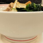 蒙古タンメン中本 - 冷やし五目味噌タンメン+ほうれん草+メチャアジ+バター