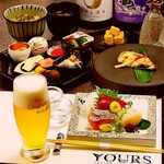 YOURS DINING IKEBUKURO - おまかせコース+ 飲み放題4980円