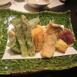 なだ万 - 野菜天麩羅