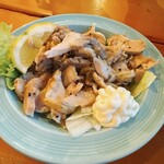 軽食 小木曽 - ガーリックチキン