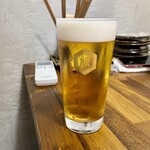 串焼キ カメチヨ・シャルボン - 生ビールからね〜