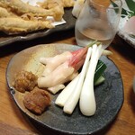 酒菜家 - 谷中生姜とエシャレット