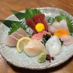 酒菜家 - お刺身3点盛り