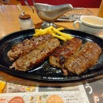 ブロンコビリー - 牛肉１００％ハンバーグ