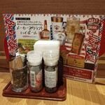 ブロンコビリー - テーブル席の備品