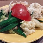 ブロンコビリー - ひと手間加えた野菜たち