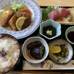 あじはん - おまかせ定食　¥900(税込)
