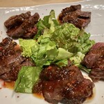 全席個室 Umeko之家 郡山站前店 - ハラミステーキ5人分（5,000円 飲み放題込）