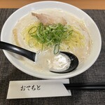 鶏白湯専門 らーめん我羅奢 - 鶏白湯ラーメン(そみファ味)(930円)