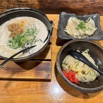 次男坊ラーメン - 次男坊ラーメン&水餃子セット（やきめし変更）