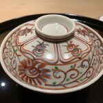 まき村 - 鮎魚女の唐揚げと焼いた白アスパラ　銀餡がけ