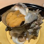 まき村 - 栄螺海胆焼き