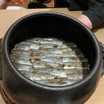 まき村 - 鮎ご飯
