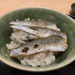 まき村 - 鮎ご飯