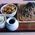 そば処 かつら - 料理写真:かつらそばセット　1080円(税込み)　小柱のかき揚げ丼(ミニサイズ)　コレおすすめです