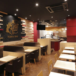 最大36名様までOK！広島でのご宴会に♪ヱビスビールで乾杯！