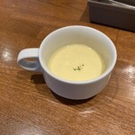 洋食香味亭 - 冷たいコーンスープ