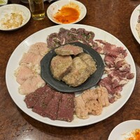 焼肉 スタミナ苑 - 塩焼肉盛り合わせ