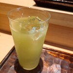 鮨 三心 - 緑茶ハイ