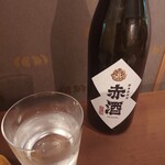 鮨 三心 - 大将地元の赤酒(熊本)